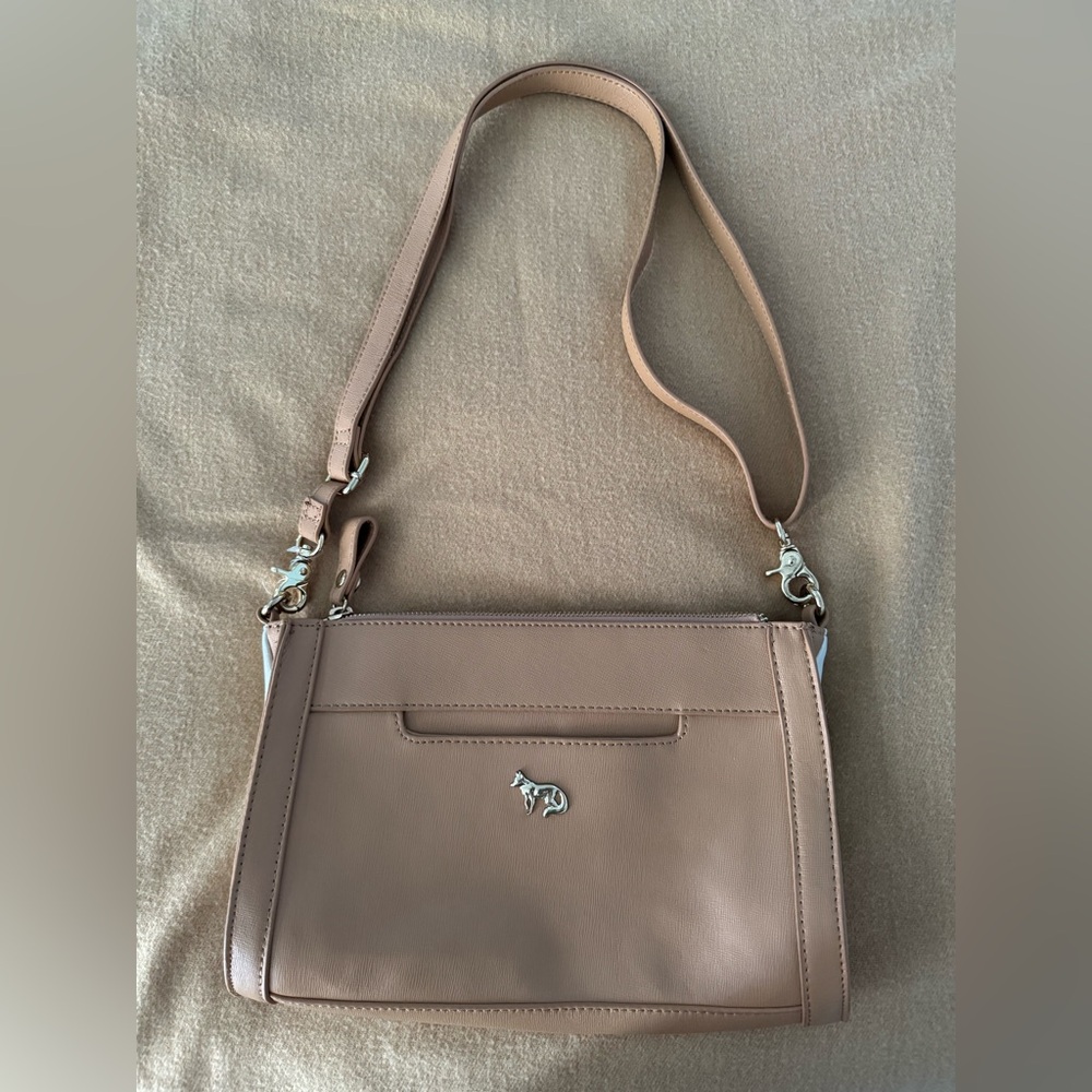 Vintage Tan Shoulder Bag